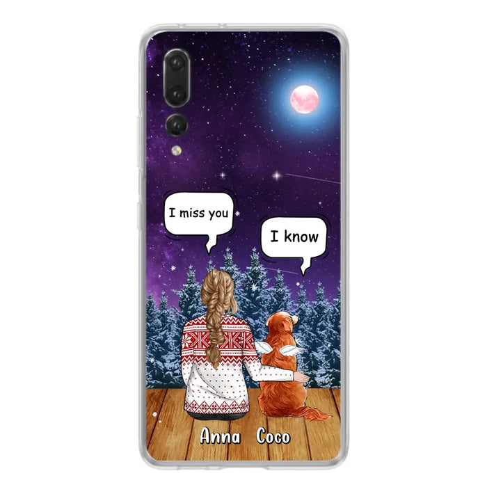 Personalized Memorial Pet Phone Case - Up to 4 Pets - Memorial Gift Idea For Dog/Cat Lover - Case For Oppo/Xiaomi/Huawei