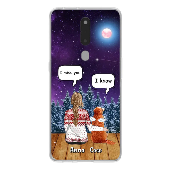 Personalized Memorial Pet Phone Case - Up to 4 Pets - Memorial Gift Idea For Dog/Cat Lover - Case For Oppo/Xiaomi/Huawei