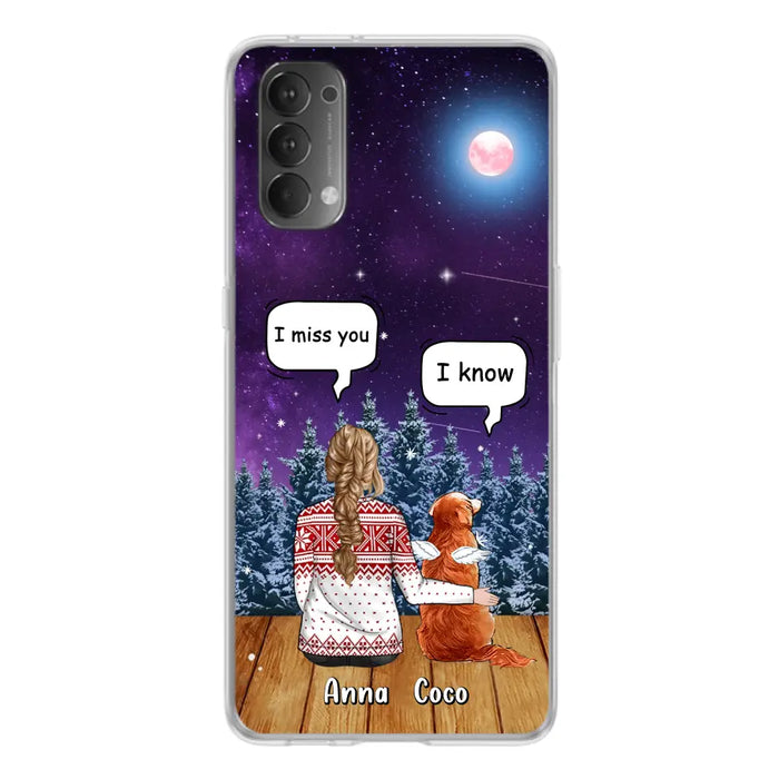 Personalized Memorial Pet Phone Case - Up to 4 Pets - Memorial Gift Idea For Dog/Cat Lover - Case For Oppo/Xiaomi/Huawei