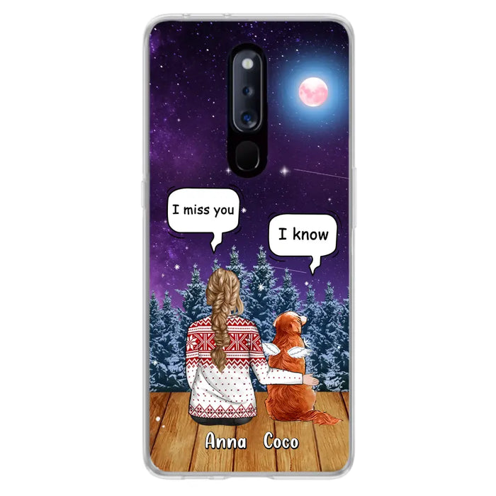 Personalized Memorial Pet Phone Case - Up to 4 Pets - Memorial Gift Idea For Dog/Cat Lover - Case For Oppo/Xiaomi/Huawei