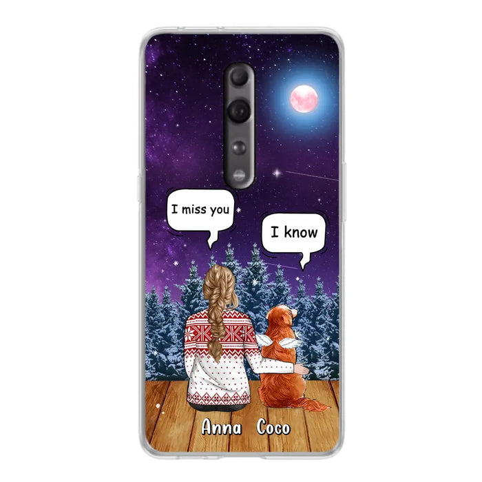 Personalized Memorial Pet Phone Case - Up to 4 Pets - Memorial Gift Idea For Dog/Cat Lover - Case For Oppo/Xiaomi/Huawei
