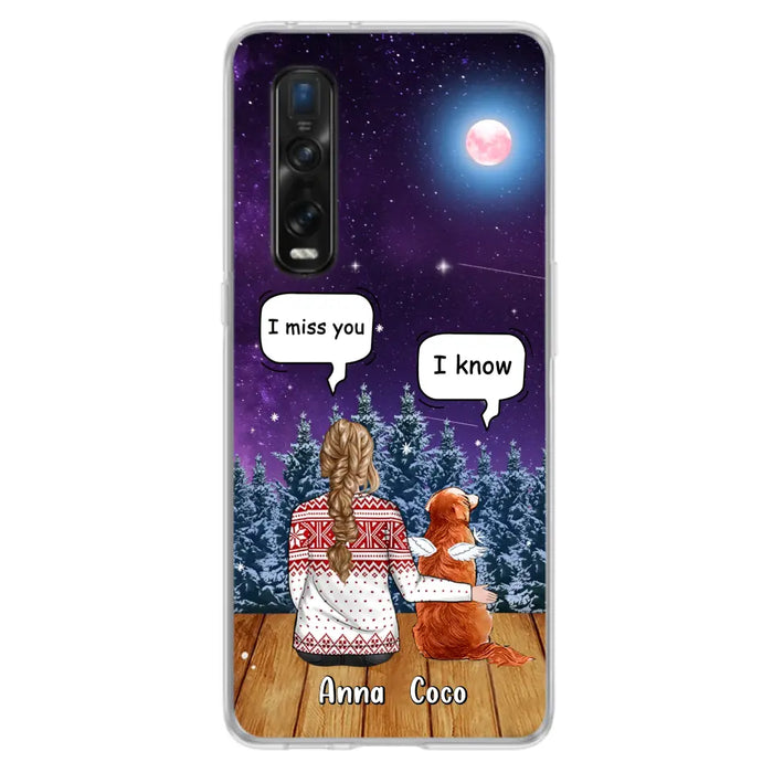 Personalized Memorial Pet Phone Case - Up to 4 Pets - Memorial Gift Idea For Dog/Cat Lover - Case For Oppo/Xiaomi/Huawei
