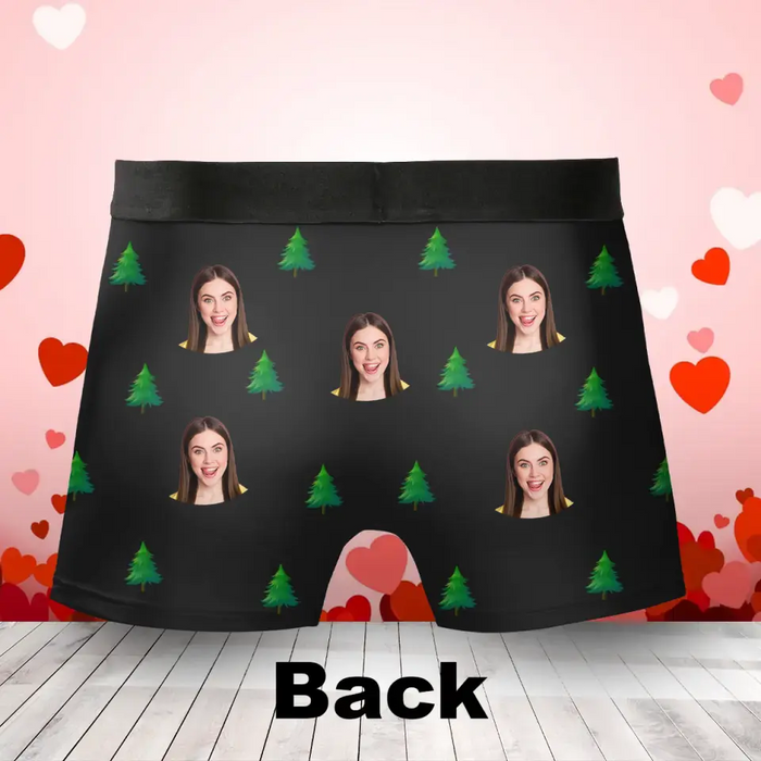 Personalized Funny Camper Couple Men's Boxer Briefs - Upload Photo - Funny/Valentines Gift Idea For Men, Boyfriend, Husband -  It's Fucking In-tent
