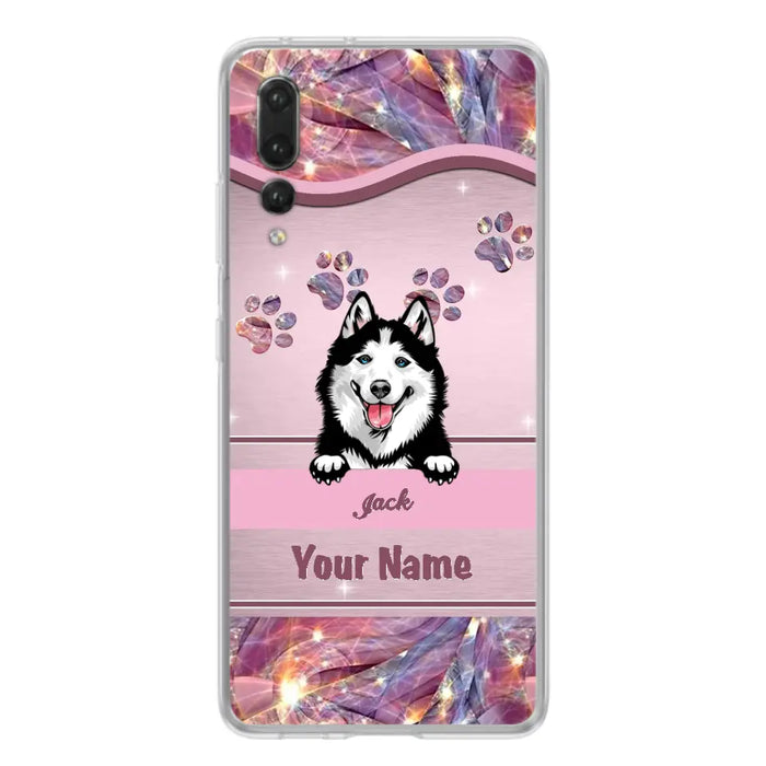 Custom Personalized Dog Phone Case For Oppo/Xiaomi/Huawei - Gift Idea For Dog Lovers- Up to 3 Dogs