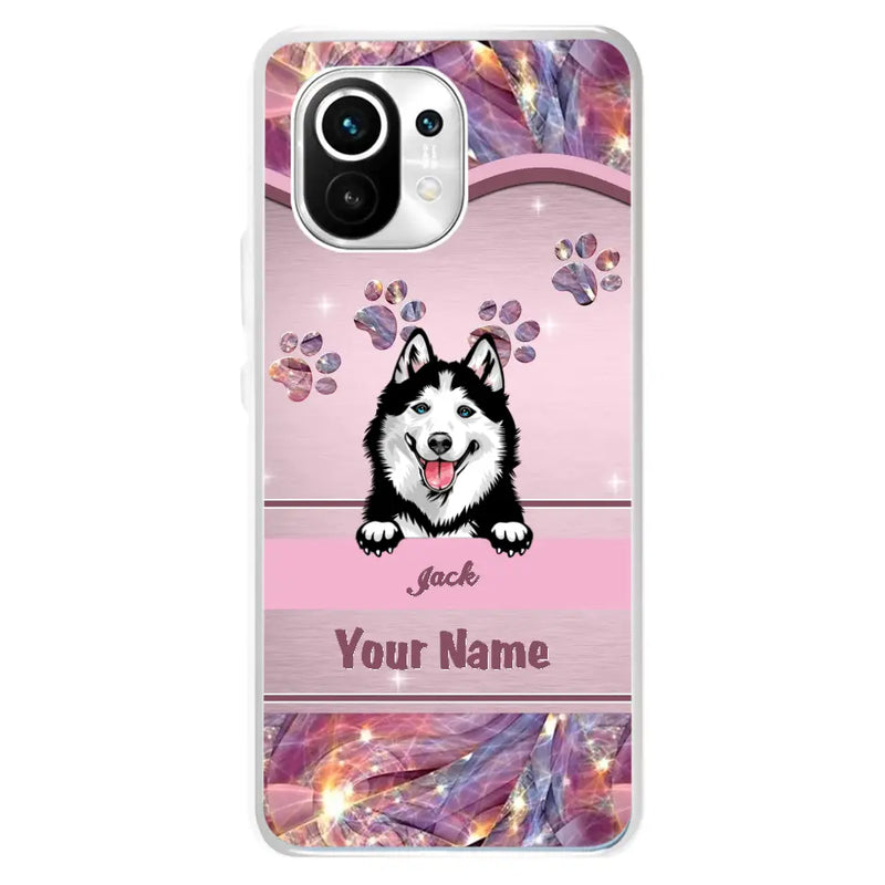 Custom Personalized Dog Phone Case For Oppo/Xiaomi/Huawei - Gift Idea For Dog Lovers- Up to 3 Dogs