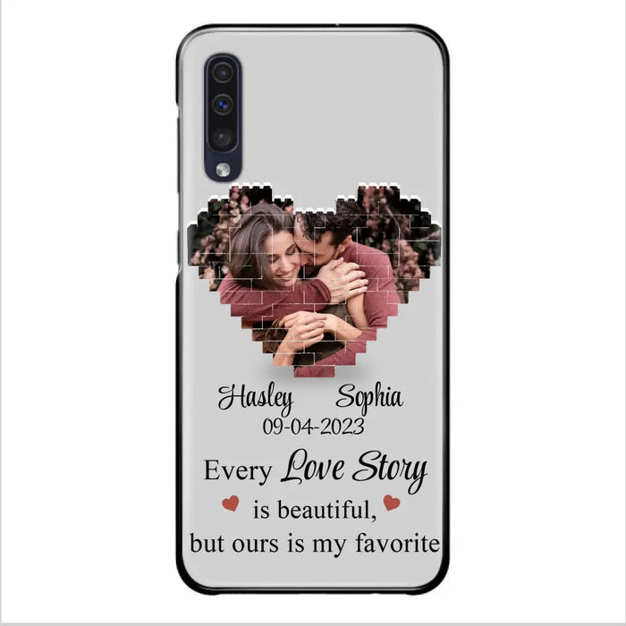 Personalized Love Story Phone Case For iPhone/Samsung - Gift Idea For Couple/Christmas/Valentine/Anniversary - Upload Photo - Every Love Story Is Beautiful, But Ours Is My Favorite