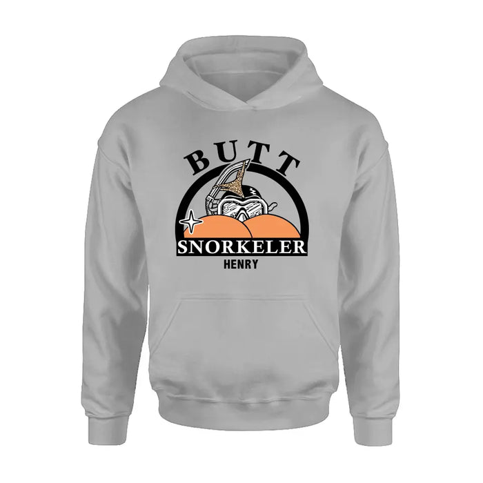 Personalized Butt Snorkeler T-Shirt/Long Sleeve/Sweatshirt/Hoodie - Gift Idea For Couple/Him/Her