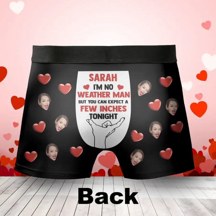 Personalized Upload Photo AOP Men's Boxer Briefs - Gift Idea For Him/Valentines - Upload Photo