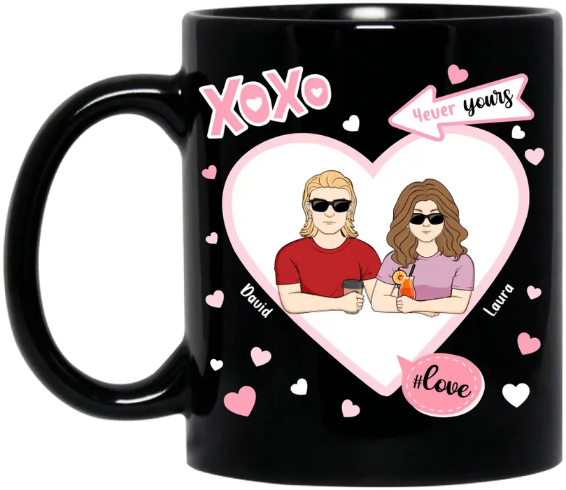 Personalized Distance Couple Coffee Mug - Gift Idea For Couple - Miles Has Nothing On Us