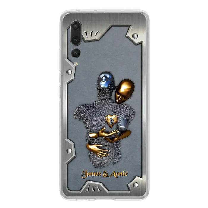 Custom Personalized Couple Phone Case - Gift Idea For Couple/Valentines Day - Case For Oppo/ Xiaomi/ Huawei