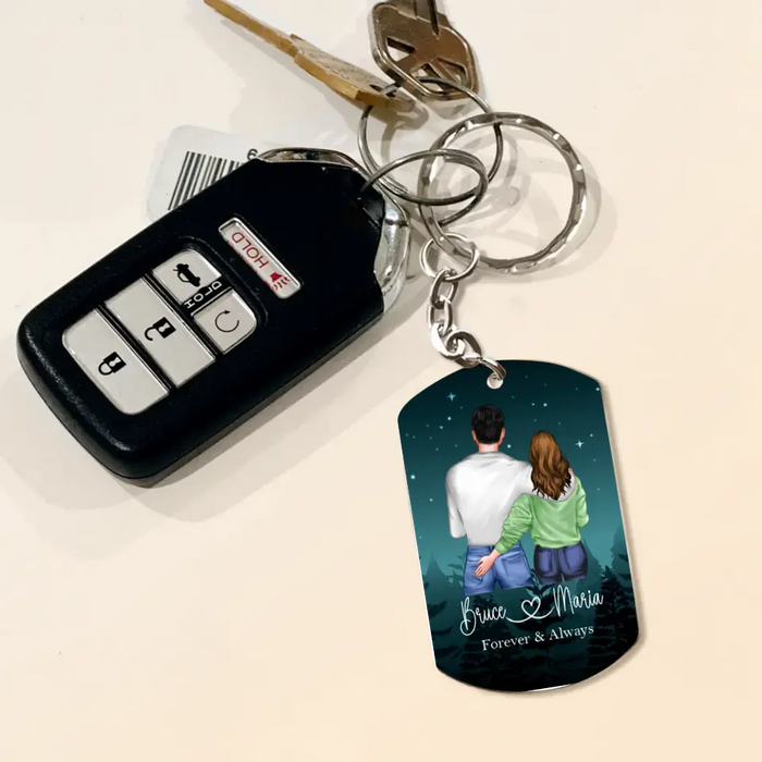 Personalized Couple Aluminum Keychain - Gift Idea For Couple/Him/Her/Wife - I Appreciate You