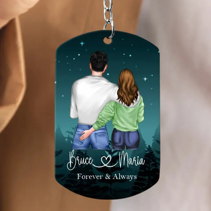 Personalized Couple Aluminum Keychain - Gift Idea For Couple/Him/Her/Wife - I Appreciate You