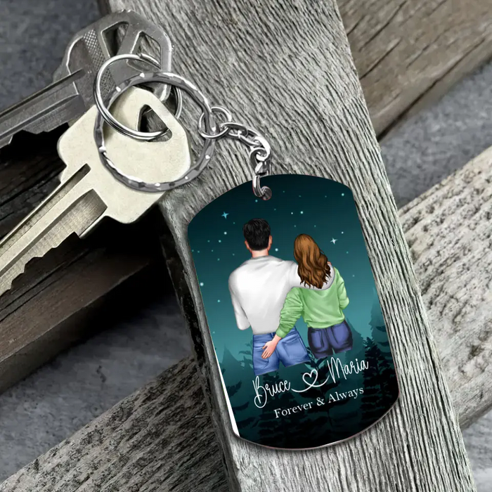 Personalized Couple Aluminum Keychain - Gift Idea For Couple/Him/Her/Wife - I Appreciate You