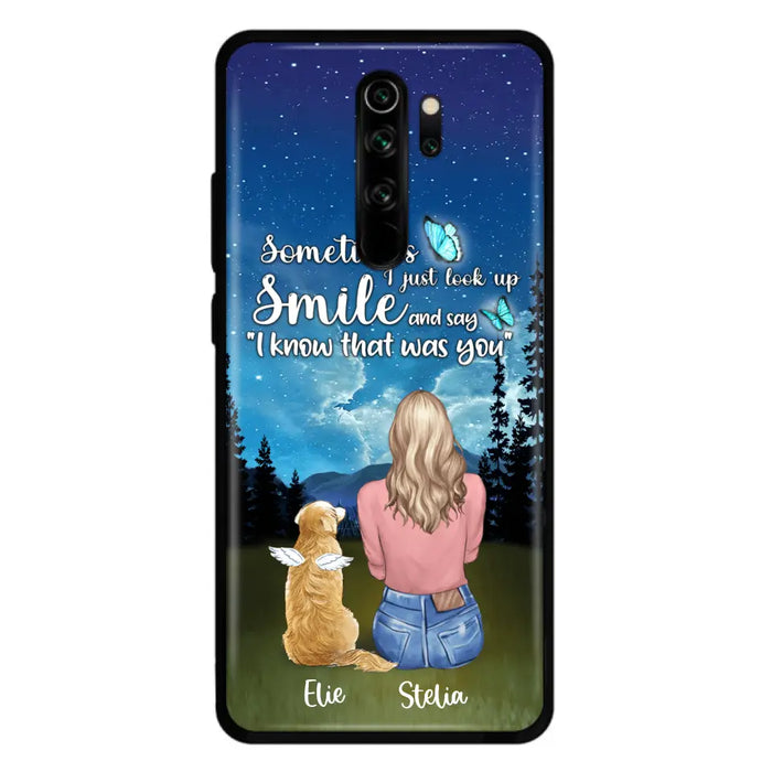 Personalized Lost Pet Mom Phone Case - Girl With Up to 4 Pets - Phone Case For Xiaomi, Huawei and Oppo - PU2YLV