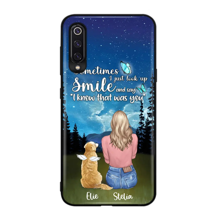 Personalized Lost Pet Mom Phone Case - Girl With Up to 4 Pets - Phone Case For Xiaomi, Huawei and Oppo - PU2YLV