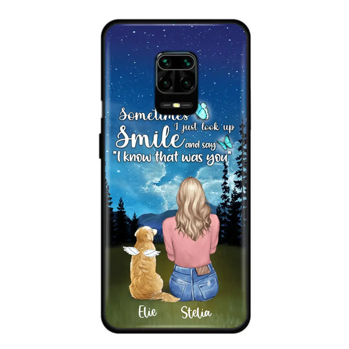 Personalized Lost Pet Mom Phone Case - Girl With Up to 4 Pets - Phone Case For Xiaomi, Huawei and Oppo - PU2YLV