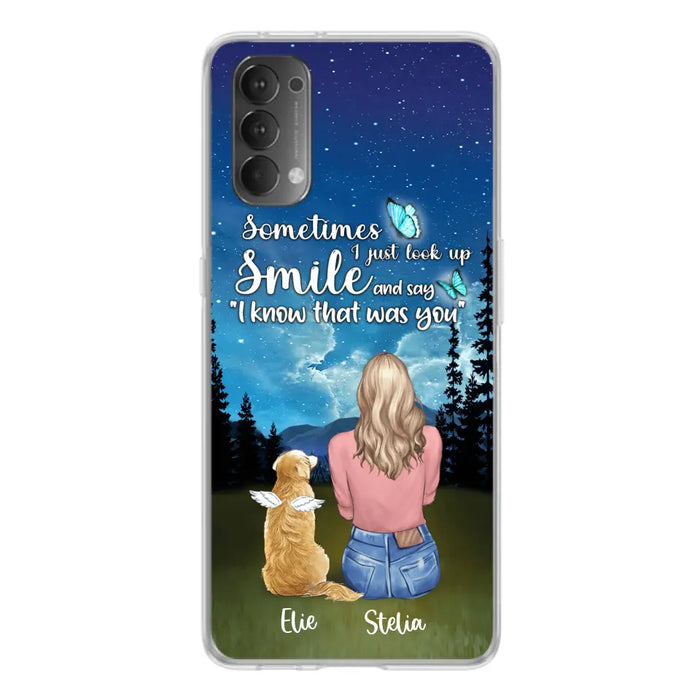 Personalized Lost Pet Mom Phone Case - Girl With Up to 4 Pets - Phone Case For Xiaomi, Huawei and Oppo - PU2YLV