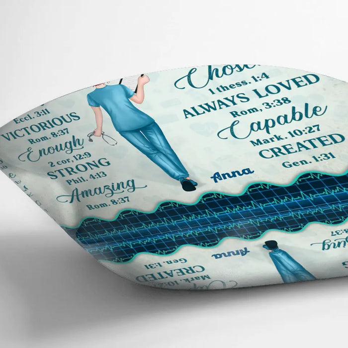 Personalized Nurse Pillow Cover - Gift Idea For Nurse/Birthday/Friend - You Are Beautiful