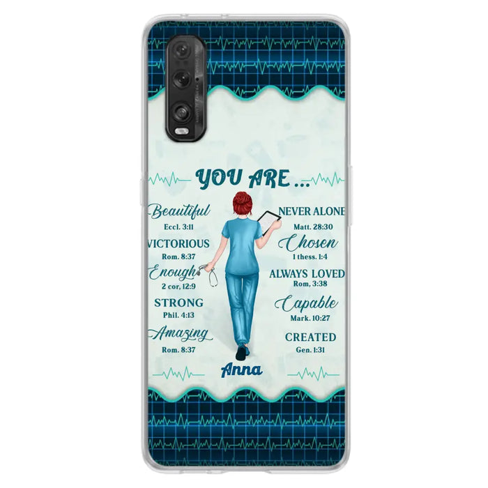 Personalized Nurse Phone Case - Gift Idea For Nurse/Birthday/Friend - You Are Beautiful - Cases For Oppo/Xiaomi/Huawei