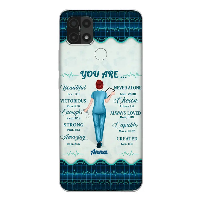 Personalized Nurse Phone Case - Gift Idea For Nurse/Birthday/Friend - You Are Beautiful - Cases For Oppo/Xiaomi/Huawei