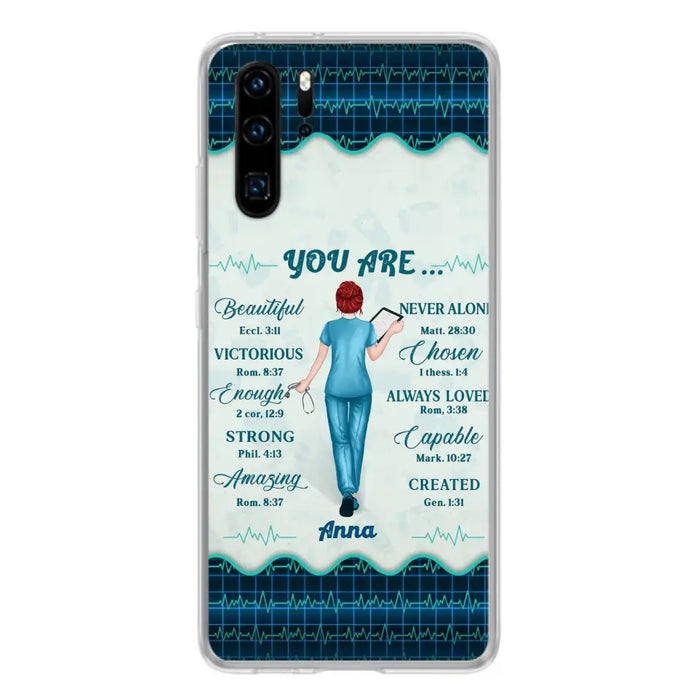 Personalized Nurse Phone Case - Gift Idea For Nurse/Birthday/Friend - You Are Beautiful - Cases For Oppo/Xiaomi/Huawei