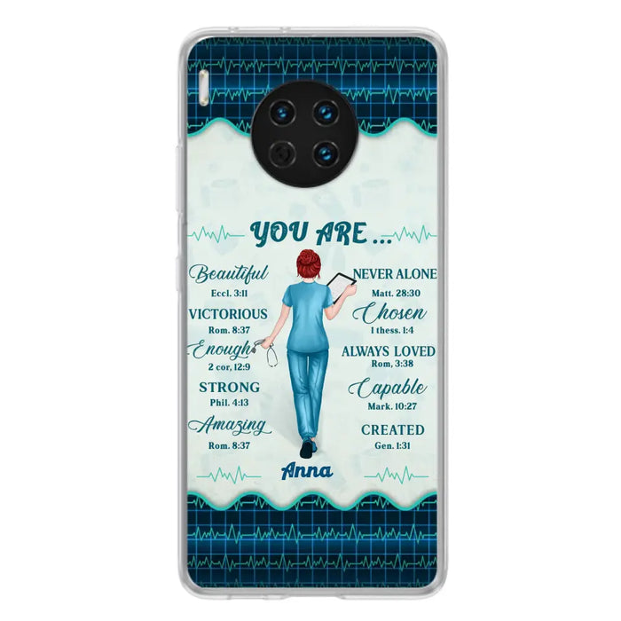 Personalized Nurse Phone Case - Gift Idea For Nurse/Birthday/Friend - You Are Beautiful - Cases For Oppo/Xiaomi/Huawei