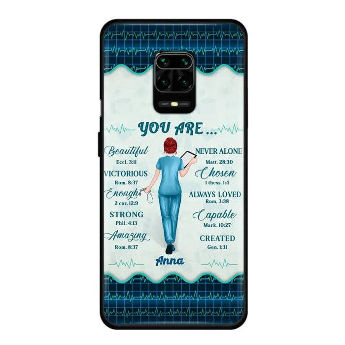 Personalized Nurse Phone Case - Gift Idea For Nurse/Birthday/Friend - You Are Beautiful - Cases For Oppo/Xiaomi/Huawei