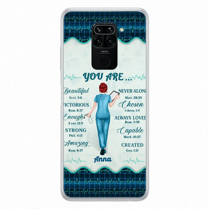 Personalized Nurse Phone Case - Gift Idea For Nurse/Birthday/Friend - You Are Beautiful - Cases For Oppo/Xiaomi/Huawei