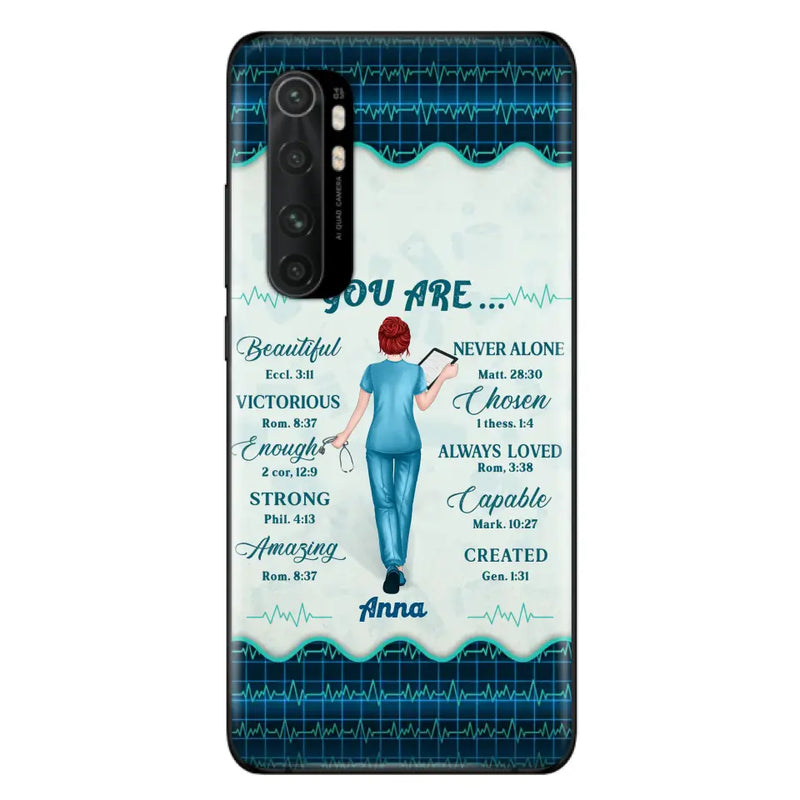 Personalized Nurse Phone Case - Gift Idea For Nurse/Birthday/Friend - You Are Beautiful - Cases For Oppo/Xiaomi/Huawei