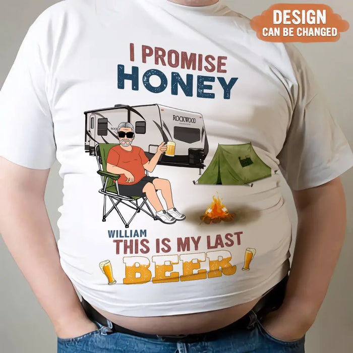 Personalized Camping Dad Drunk Shirt/Pullover Hoodie - Father's Day Gift Idea For Camping Lover - Camping Dad Just Like A Normal Dad Except Much Cooler