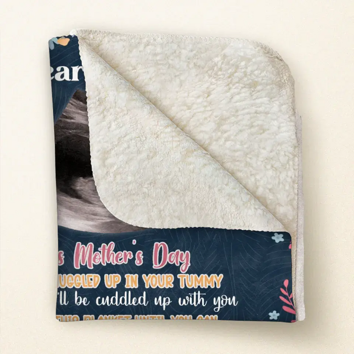 Personalized Dear Mommy Quilt/Fleece Throw Blanket - Gift Idea For Mother's Day - You're Doing A Great Job