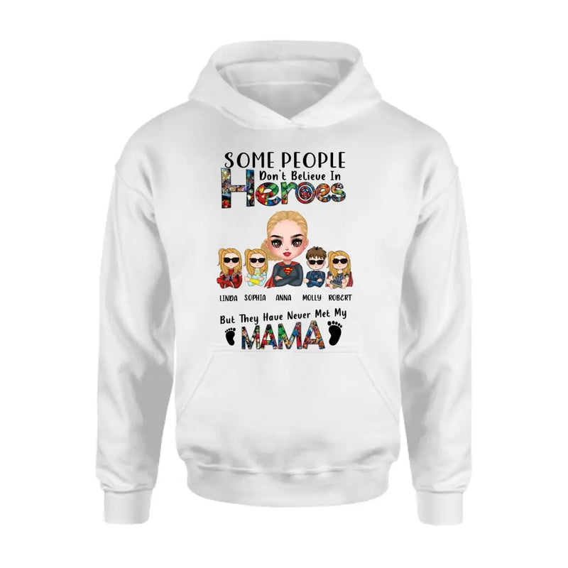 Personalize Mother's Day Shirt/Hoodie - Up to 4 Kids - Gift Idea For Grandma/Mother's Day - You're Welcome