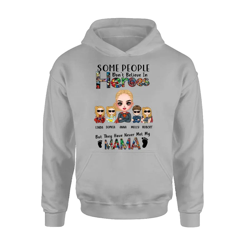 Personalize Mother's Day Shirt/Hoodie - Up to 4 Kids - Gift Idea For Grandma/Mother's Day - You're Welcome
