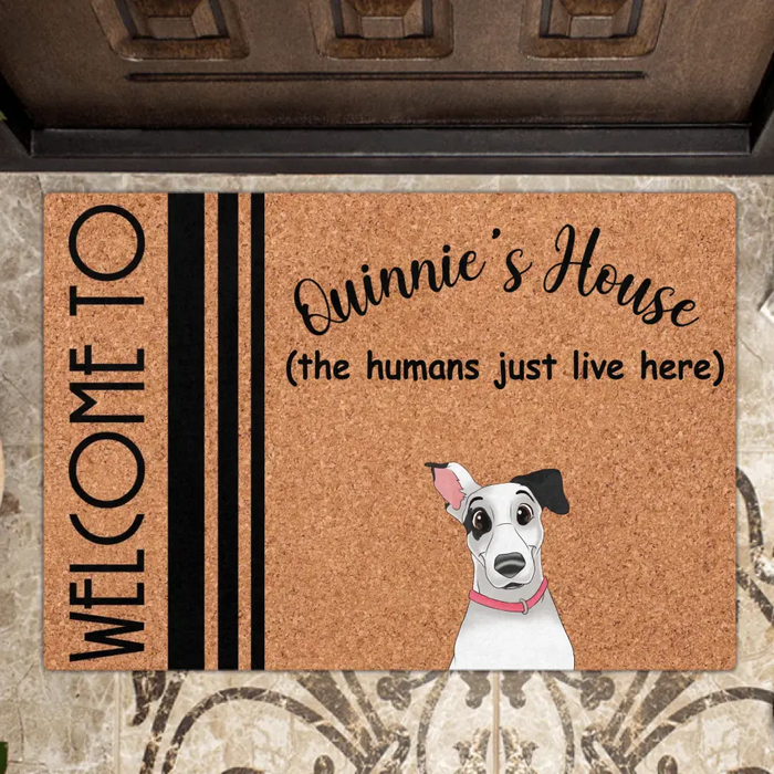Personalize Pet Doormat - Up to 6 Dogs/Cats  - Mother's Day Gift Idea for Dog/Cat Lovers