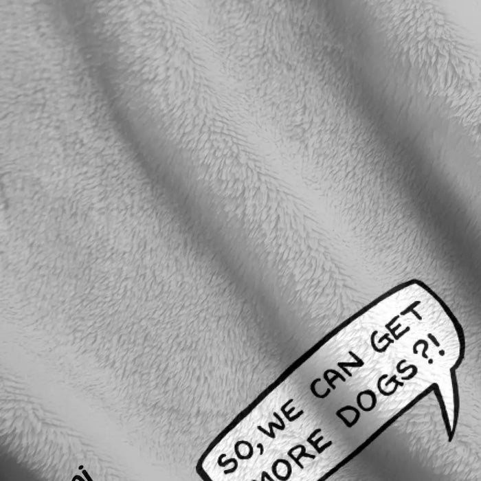 Personalized Couple With Dogs Quilt/Fleece Throw Blanket - Gift Idea For Dog Lovers - Up to 5 Dogs - We Can Get More Dogs