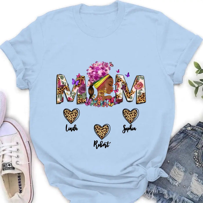 Personalized Mom Shirt/Hoodie - Gift Idea For Mom/Mother's Day - Up to 10 Kids