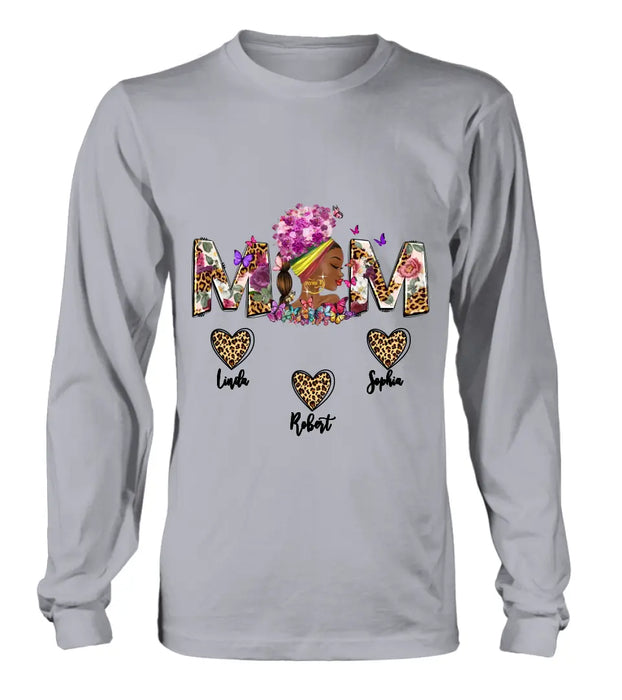 Personalized Mom Shirt/Hoodie - Gift Idea For Mom/Mother's Day - Up to 10 Kids