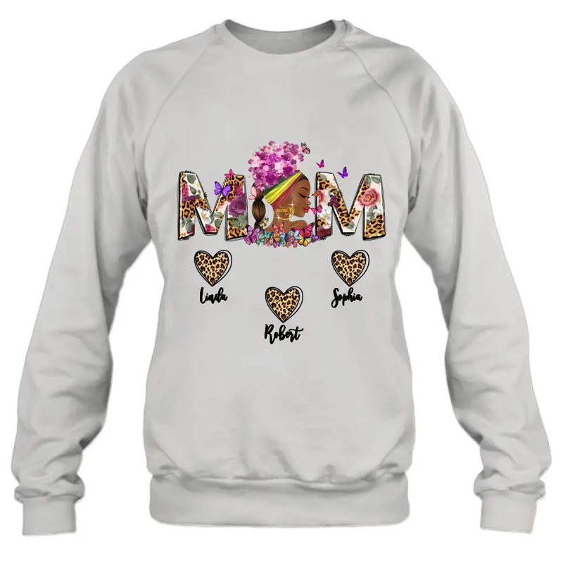 Personalized Mom Shirt/Hoodie - Gift Idea For Mom/Mother's Day - Up to 10 Kids