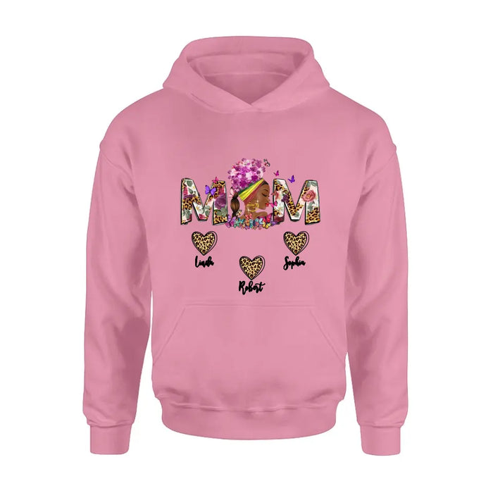 Personalized Mom Shirt/Hoodie - Gift Idea For Mom/Mother's Day - Up to 10 Kids