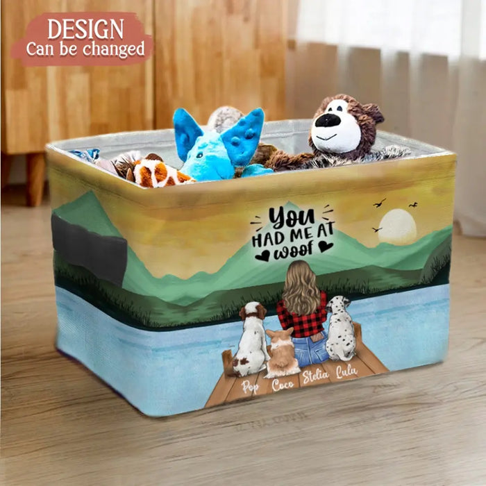Personalized Dog Mom Storage Box - 
Up to 5 Dogs - Mother's Day Gift For Dog Lovers - Rockin' The Dog Mom Life