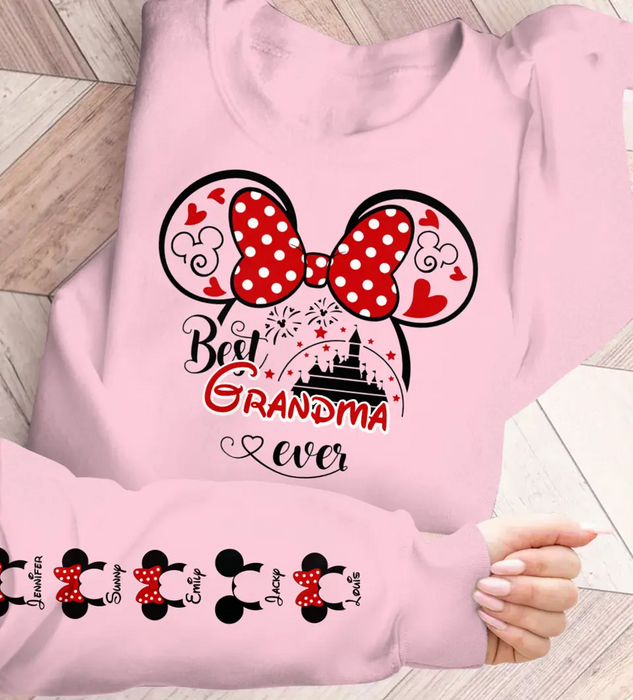 Personalized Grandma/Mom AOP Sweater - Up to 10 Kids - Mother's Day Gift Idea For Grandma/Mother