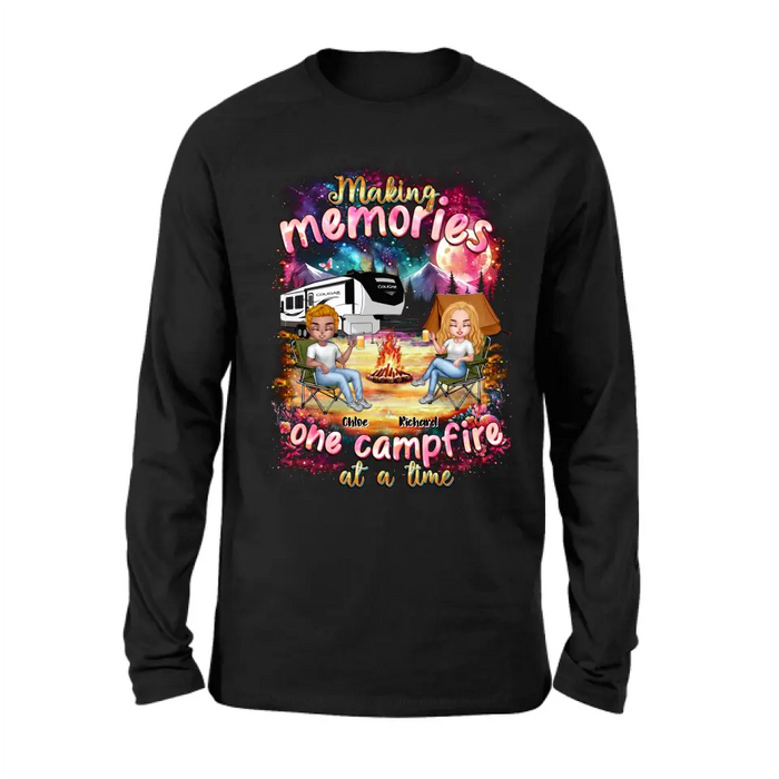 Personalized Camping Shirt/Hoodie - Camping Lovers Gift Idea - Making Memories One Campfire At A Time