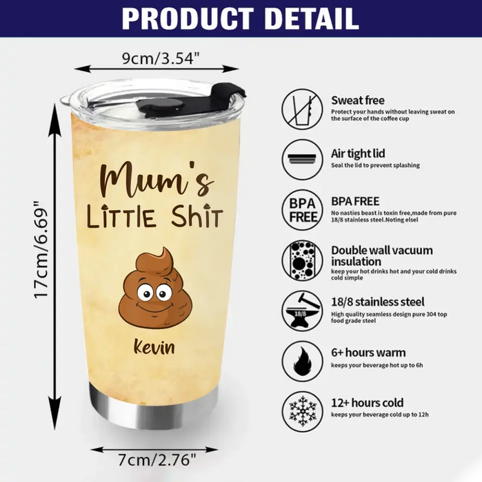 Personalized Funny Tumbler - Up to 10 Children - Funny Gift Idea for Mother's Day/Father's Day
