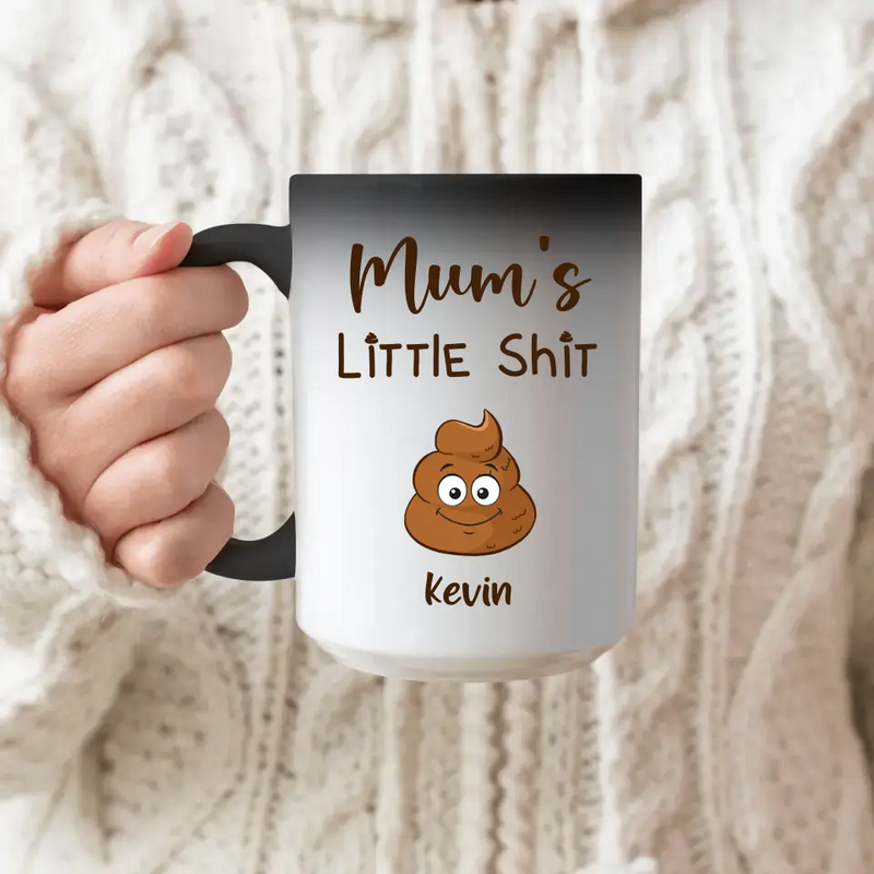 Personalized Funny Color Changing Beverage Mug - Up to 10 Children - Funny Gift Idea for Mother's Day/Father's Day