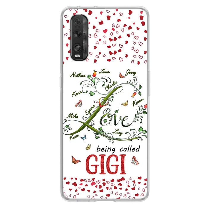 Personalized Grandma Phone Case - Up to 10 Kids - Mother's Day Gift Idea For Grandma - Love Being Called Grandma - Case For Oppo/Huawei/Xiaomi