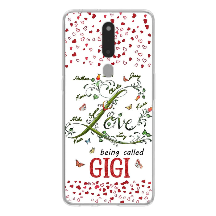Personalized Grandma Phone Case - Up to 10 Kids - Mother's Day Gift Idea For Grandma - Love Being Called Grandma - Case For Oppo/Huawei/Xiaomi