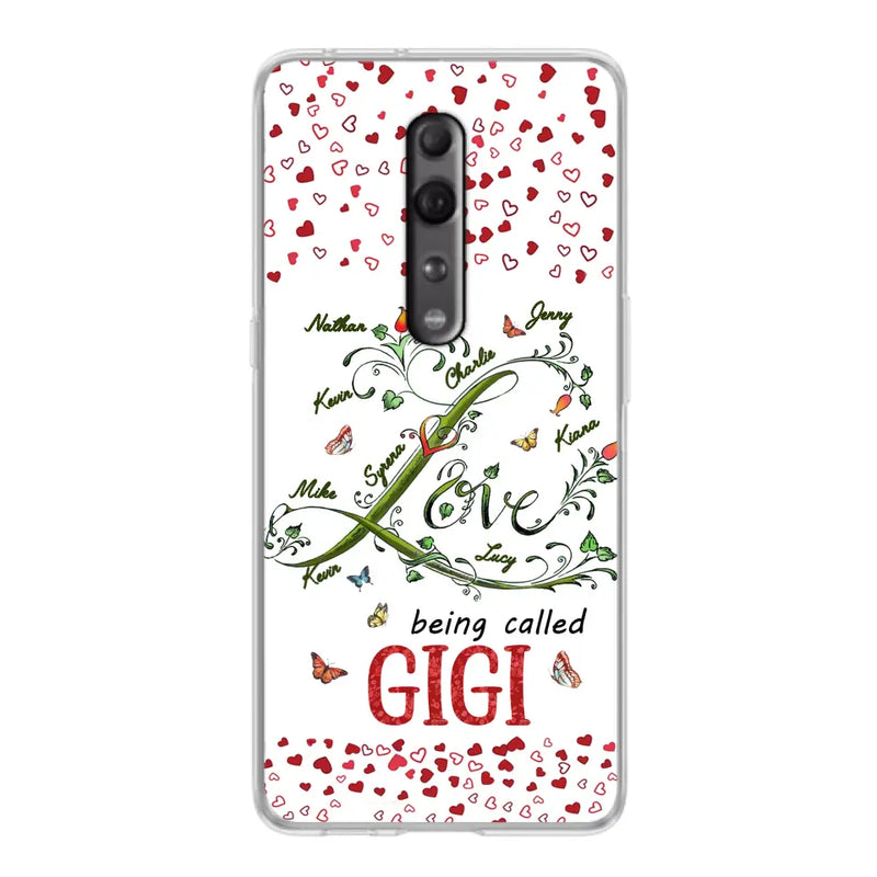 Personalized Grandma Phone Case - Up to 10 Kids - Mother's Day Gift Idea For Grandma - Love Being Called Grandma - Case For Oppo/Huawei/Xiaomi