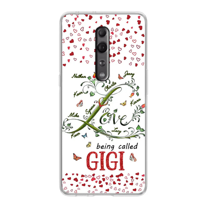 Personalized Grandma Phone Case - Up to 10 Kids - Mother's Day Gift Idea For Grandma - Love Being Called Grandma - Case For Oppo/Huawei/Xiaomi