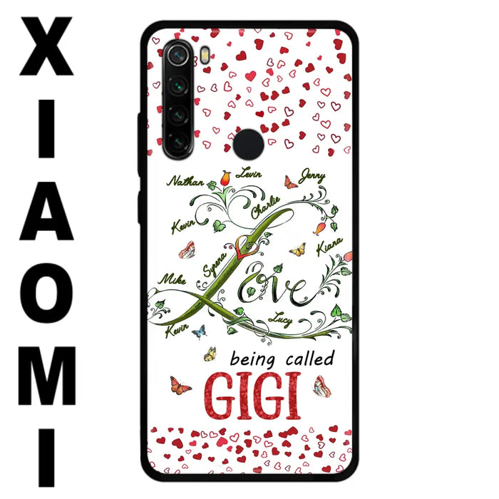 Personalized Grandma Phone Case - Up to 10 Kids - Mother's Day Gift Idea For Grandma - Love Being Called Grandma - Case For Oppo/Huawei/Xiaomi