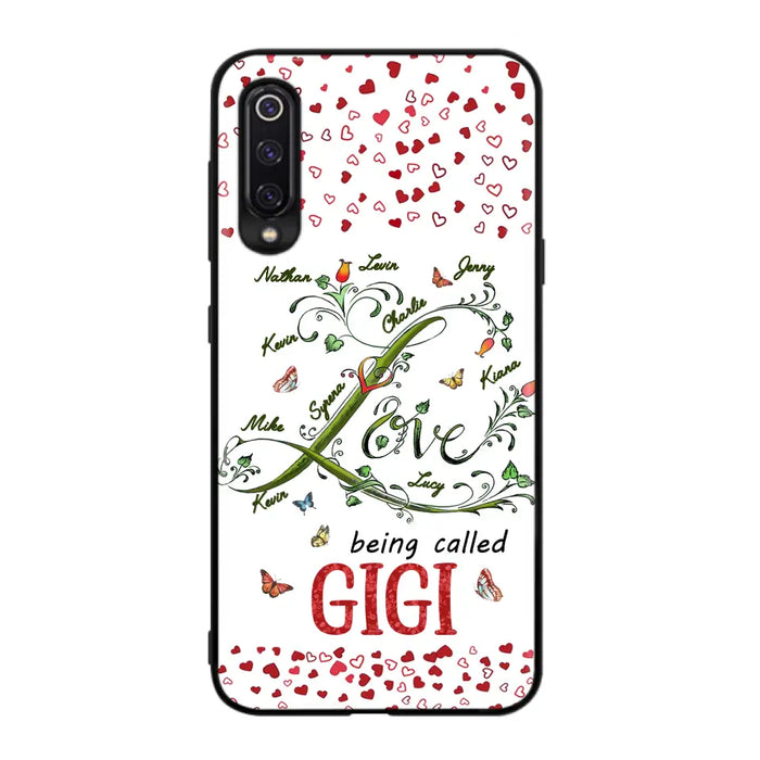 Personalized Grandma Phone Case - Up to 10 Kids - Mother's Day Gift Idea For Grandma - Love Being Called Grandma - Case For Oppo/Huawei/Xiaomi